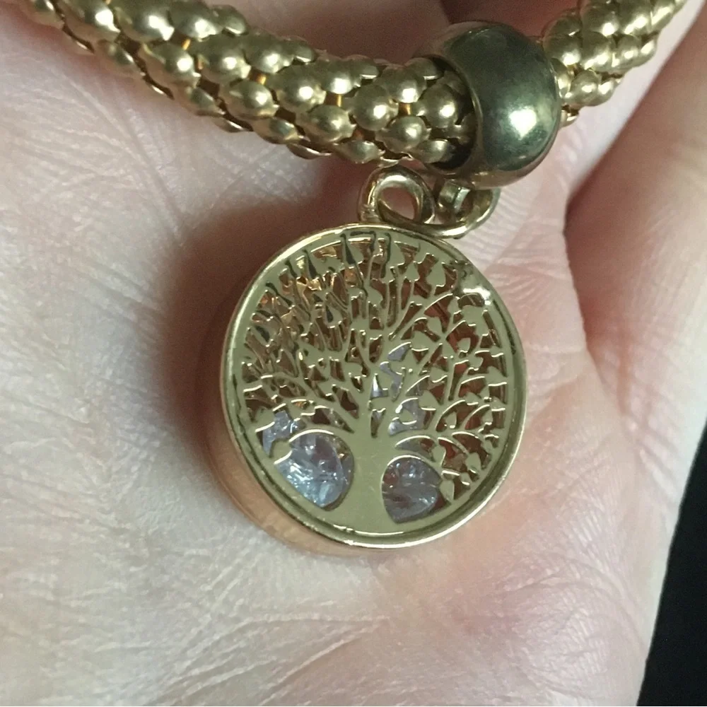 Tree of Life Golden Copper Tone Bracelet